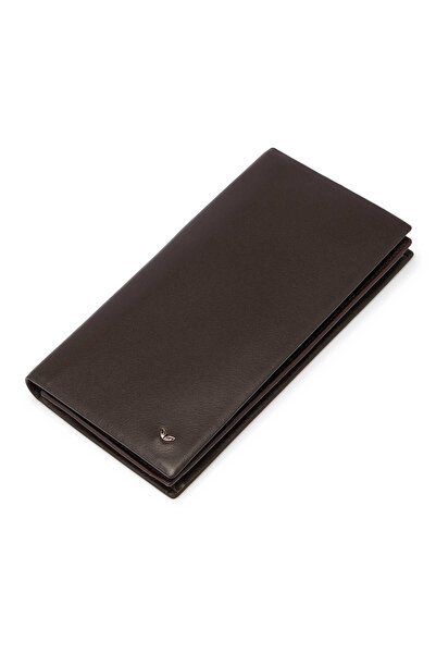 Tergan Brown Genuine Leather Men's Wallet - S1Ce00001668-D38