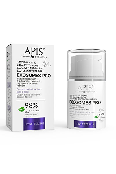 Apis Natural Cosmetics Биостимулиращ крем Exosomes Pro с растителни екзозоми,...