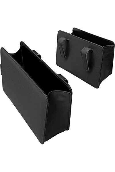 AZONEE سلة مهملات السيارة 2 في 1، مصنوعة من مادة البولي يوريثان الممتازة، مقا...