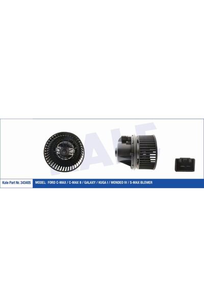 KALORİFER MOTORU (BLOWER) 12V FORD C-MAX / C-MAX II / GALAXY / KUGA I / MONDEO IV / S-MAX