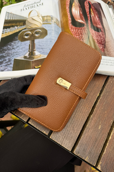 La La'Graccio Paris La'Graccio Paris Women's Cakes Handy Wallet Brown