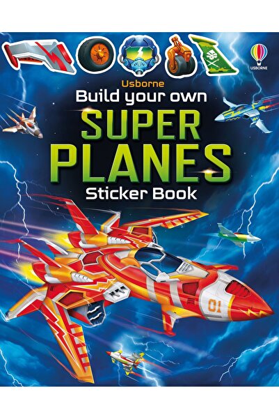 Usborne Carte cu stickere, CONSTRUIEȘTE-ȚI PROPRIILE SUPER AVIOANE, Usborne, ...