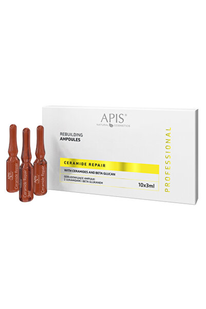 Apis Natural Cosmetics Fiole regenerante Ceramide Repair cu ceramide si beta glucan, 10 x 3 ml