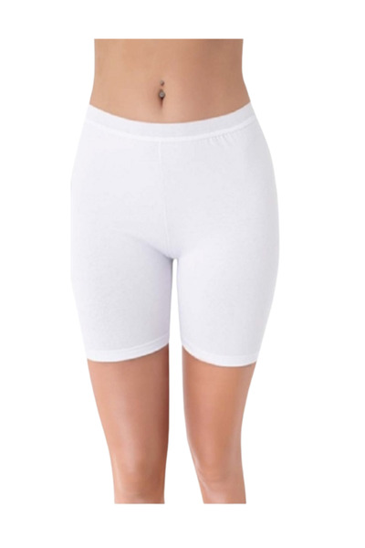 Eritqaa High Waist Cotton Basic Tights Biker Shorts