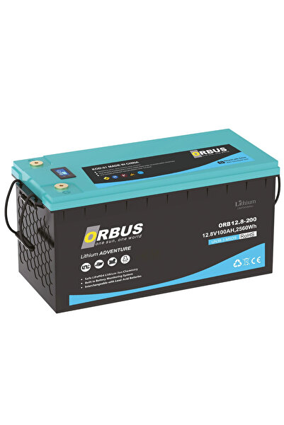 ORBUS 12 V 200 AH LİTYUM AKÜ