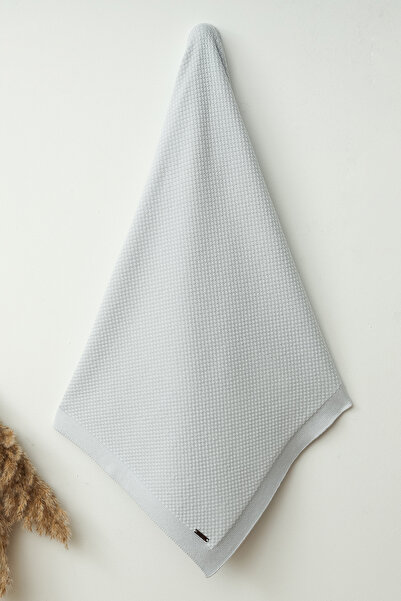 Babymio Honeycomb Knitted Blanket