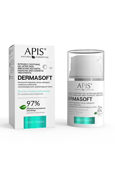 Apis Natural Cosmetics Dermasoft intensive soothing gel after cosmetic and aesthetic treatments, 50 ml
