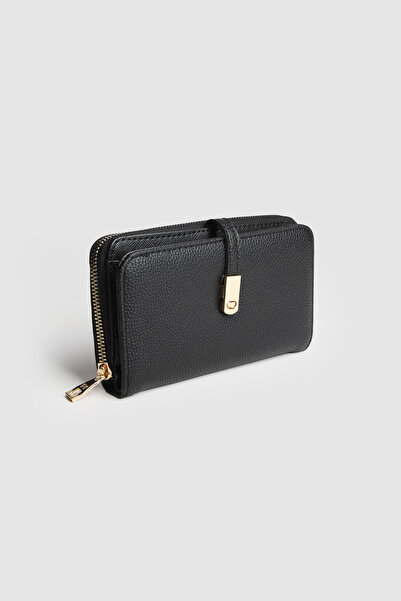 La La'Graccio Paris La'Graccio Paris Women's Cakes Handy Wallet Black