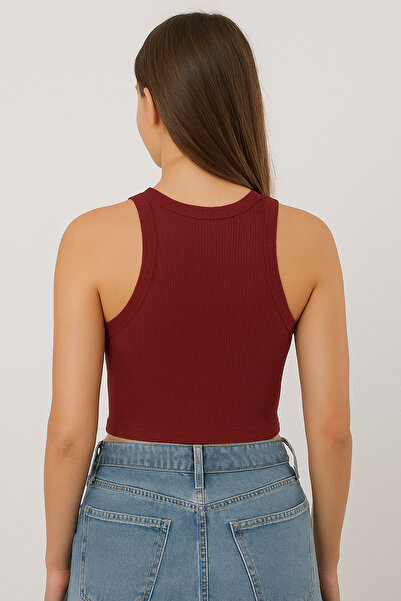 Eveda Strappy 100% Cotton Crop – Half Tank Top Bustier