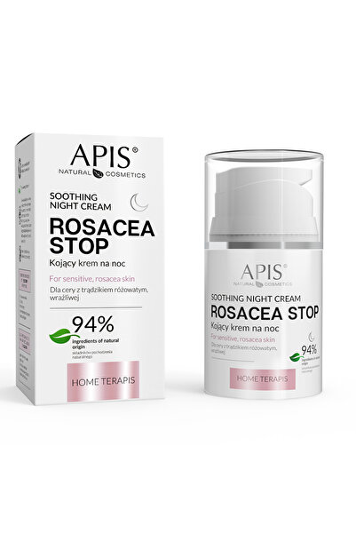 Apis Natural Cosmetics Rosacea-Stop anti-redness intensive soothing night cream, 50 ml