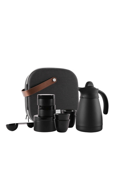 Blends Flask Travel Bag Black Set 0.5 Liter