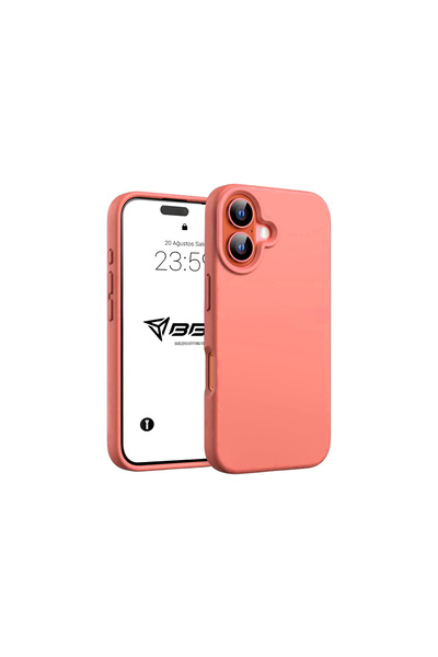 BABİLDEN iPhone 16Plus Kılıf İnce Sıvı Silikon 3 Katmanlı Tam Kaplamalı Yumuş...