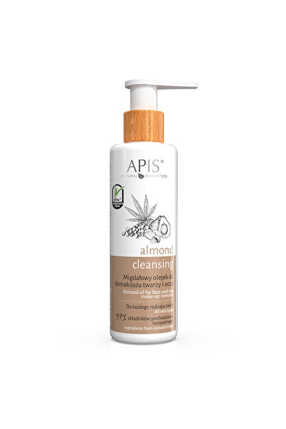 Apis Natural Cosmetics Ulei de migdale demachiant nutritiv pentru indepartare...