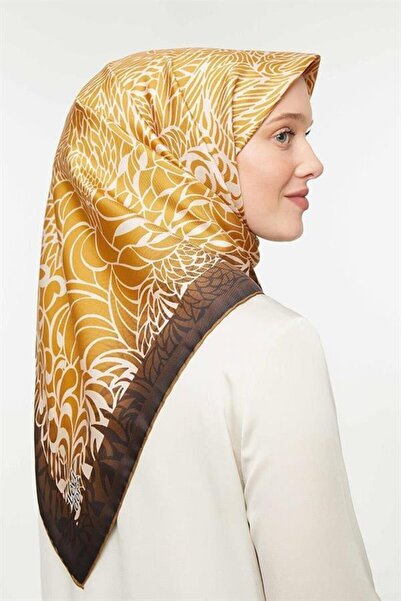 Levidor Шовковий шарф з твілу - 3908-45 Мідь