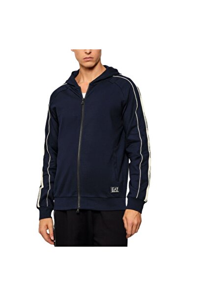 EA7 TRAIN LOGO SERIES M TAPE HOODIE FZ