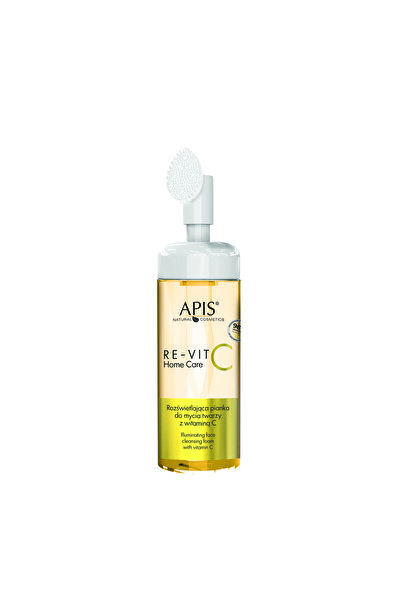 Apis Natural Cosmetics Spuma de curatare iluminatoare Revit-C cu Vitamina C, 150 ml