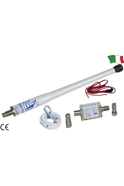 GFN Antena TV Digitala Terestra cu Amplificator, 24dB Gain, 250mm