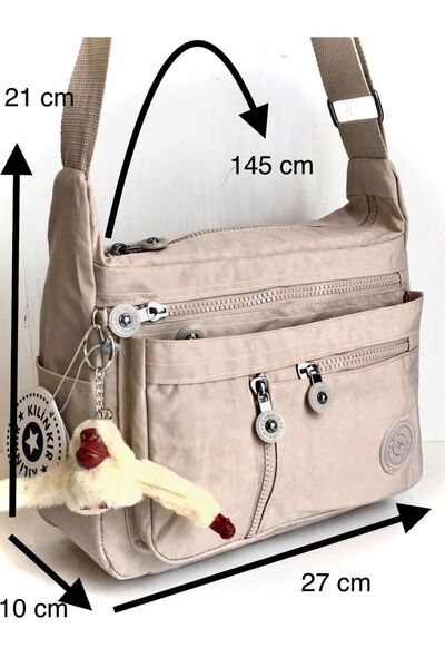 Çanta Trend Kılinkır Messenger Bag Multi-Pocket Cross Strap Rain Resistant Fabric