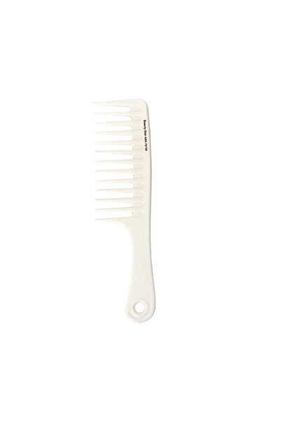 Beauty Star White Hair Comb ABS-75739