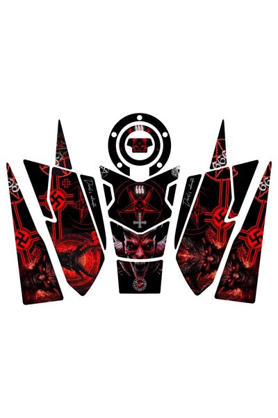 Yamaha R7 Tank Pad Devils