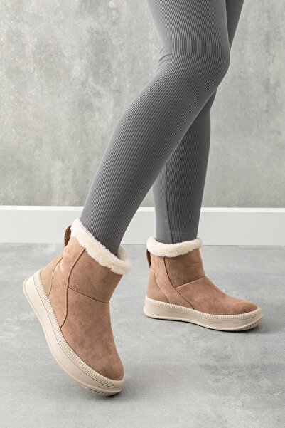 Golder Γυναικείες χειμερινές μπότες με αντιολισθητική σόλα από μάλλινη επένδυση