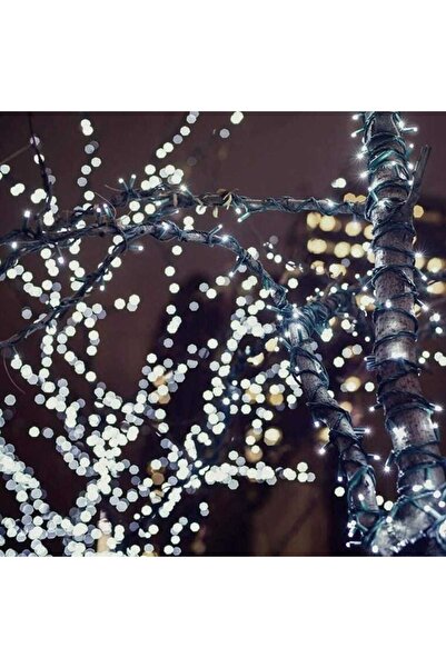 Goliat Lampki choinkowe zewnętrzne 100 LED, kolor zimny biały, 8m, zasilanie sieciowe, przewód miedziany