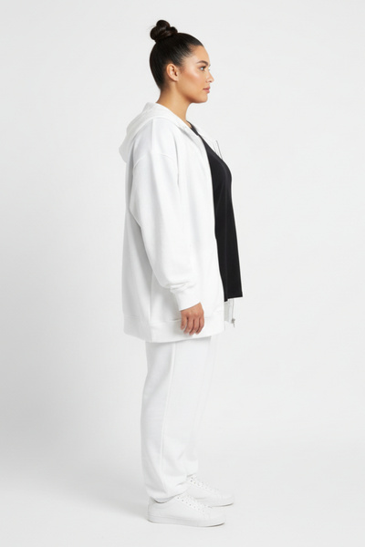 Superlife Γυναικεία ζακέτα με φερμουάρ με κουκούλα - Άνετη εφαρμογή SPR26BHR960