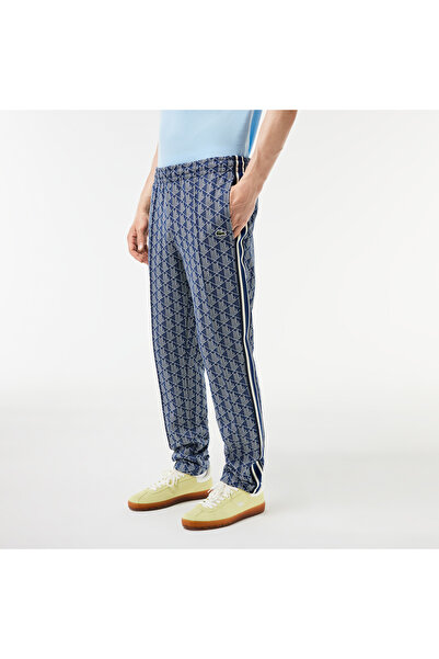 Lacoste Monogram Erkek Mavi Eşofman Altı