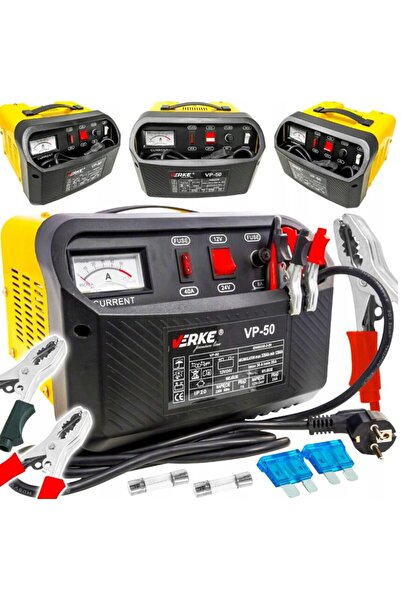 VERKE Redresor auto 30 amperi 12V / 24V, pentru baterii cu capacitate 120-320 Ah,