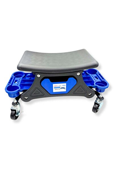 KB GLOBAL SCAUN TABURET MOBIL PENTRU ATELIER, MECANIC CU SUPORT PENTRU SCULE