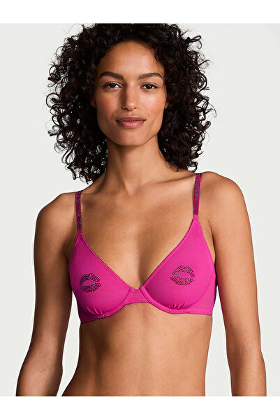 Victoria's Secret Işıltılı Desteksiz Demi Sütyen