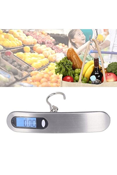 KRAWN 1kg to 50kg Digital Luggage Scale Hanging Weight Scale with Belt, KW-39941
