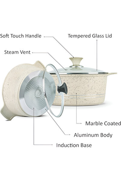 SONEX Die Cast Omega Junior Gift Pack White Marble Coating 11pcs set