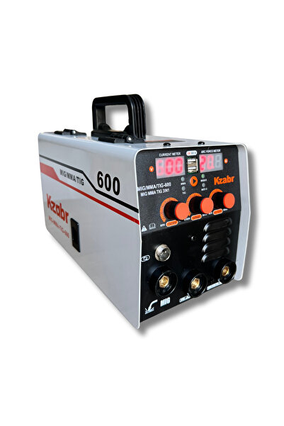 KAYNAK Kzabr Yeni Nesil 600 Amper Gazsız Gazaltı (MIG) + MMA + TIG İnverter M...