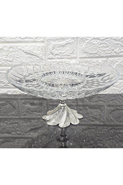 atabey home 11-Piece Dowery Set with Cast Iron Stand Presentation Set & Fruit Bowl & Ice Cream Bowl & Cake Bowl & Boat