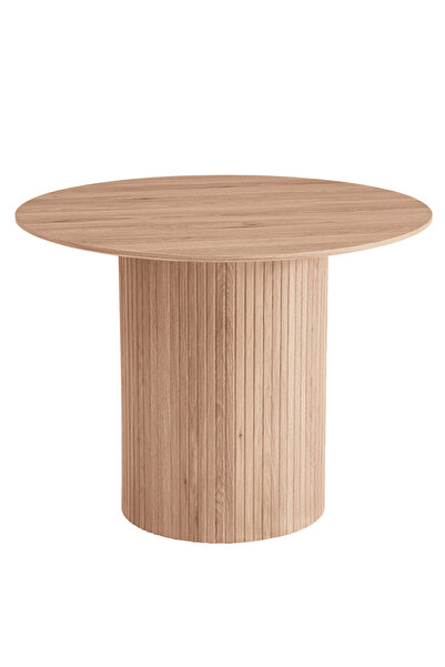 DacEnergy Dining table, oak, diameter 100 cm, PAOLO