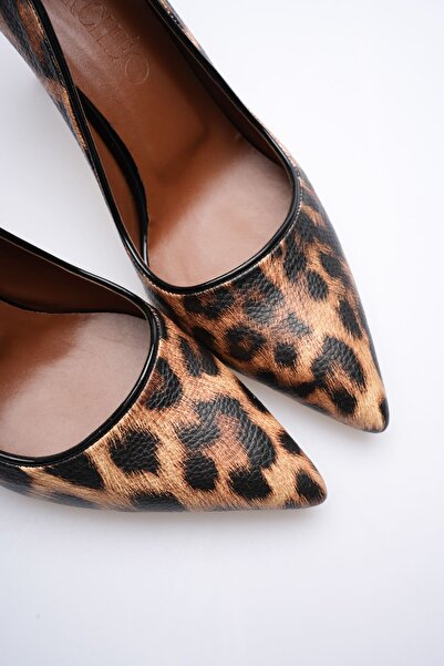 MARCHEO Felice Women's Leopard Print Heeled Shoes