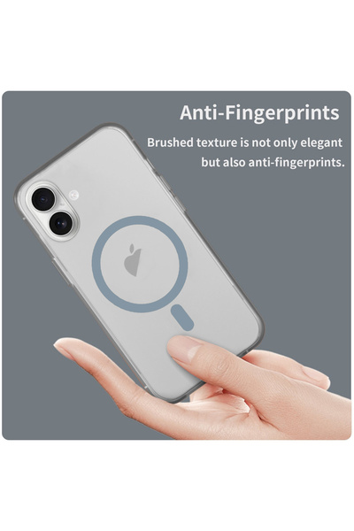 Wtech Apple iPhone 17 5G 2025 Clear Case Compatible with MagSafe Skin Touch Soft TPU Case Cover