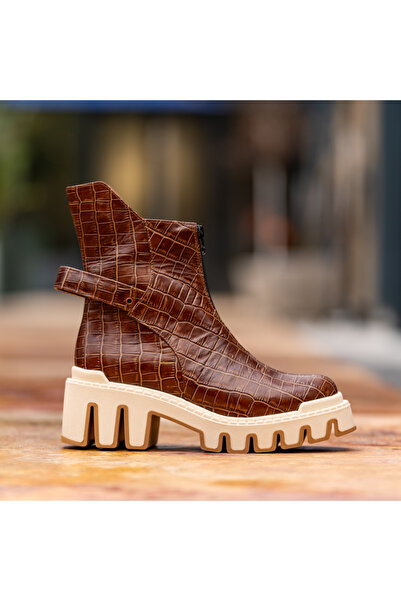 CONDUR by alexandru Women's Boots Made of Genuine Leather Lelia Camel