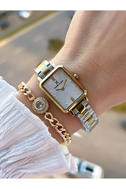 Daniel Klein Vintage Series Small Case 2 Years Warranty 3 Atm Women Wristwatch+Bracelet Bff.10866.3