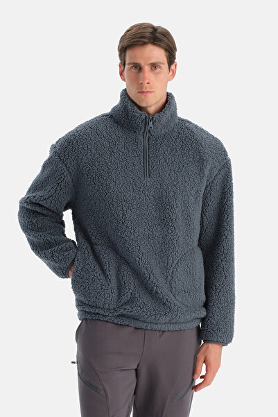 Dagi Smoked Men's Half-Zip Sweatshirt
