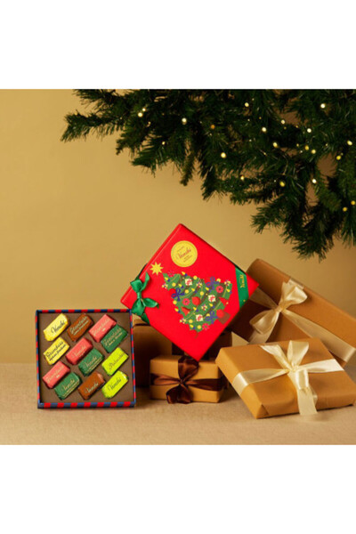 Venchi Gift Box Red Christmas Gianduiotto 130 g