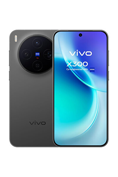 vivo Telefon mobil X300, Dual SIM, 16GB RAM, 512GB, 5G, Negru deschis