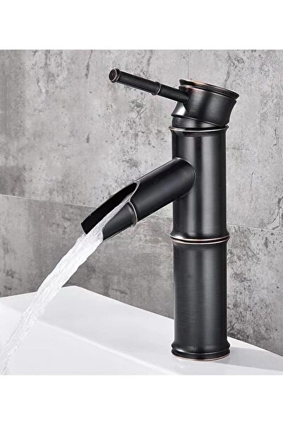 Trendy's Medium Height Basin Faucet – Antique Black Bamboo Style TRENDY’S