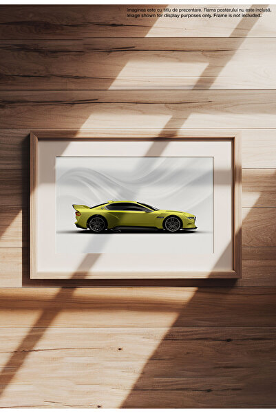 21mxm Sports Car Canvas Poster - Unframed Digital Print on Matte Canvas - 1494 2015 BMW 30 CSL