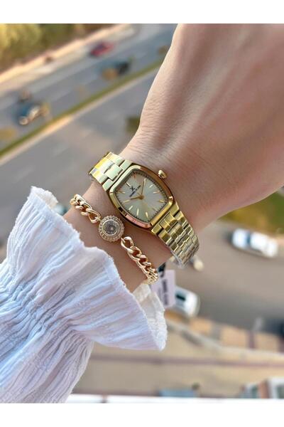 Daniel Klein Vintage Series Small Case 2 Years Warranty 3 Atm Women Wristwatch+Bracelet Bff.14117.3