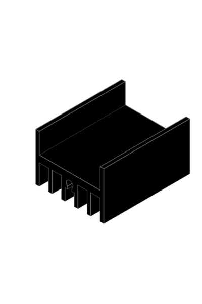 ase metal ALÜMİNYUM SOĞUTUCU PROFİL 59 AS 25MM