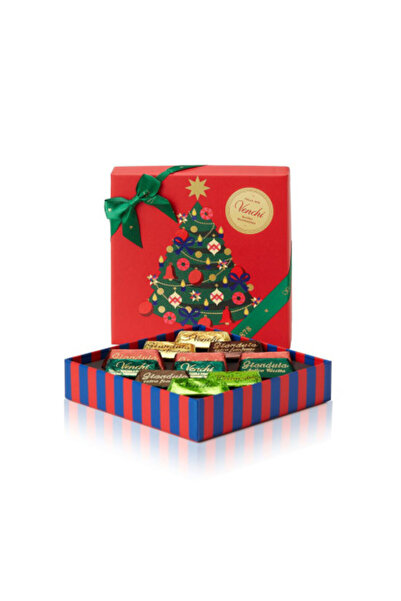 Venchi Gift Box Red Christmas Gianduiotto 130 g