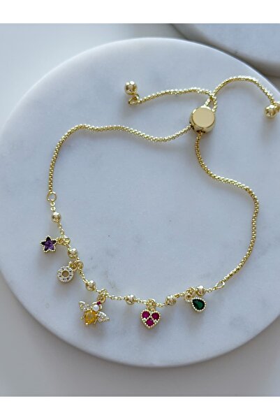 CHARMLUCKY ÖZEL SERİ ARI CHARM ASANSÖRLÜ BİLEKLİK