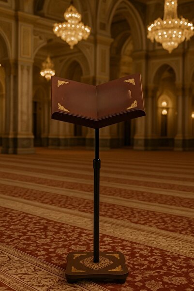 Grand City Media Quran stand with wheels